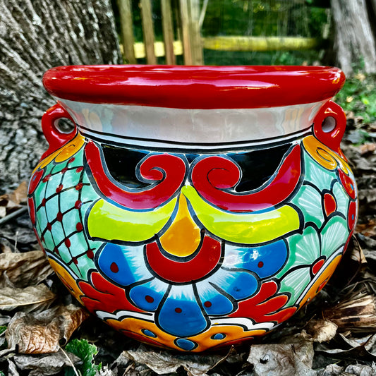 Talavera Chata Planter Pot