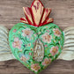 Winged Heart Decorado Oleo Grande