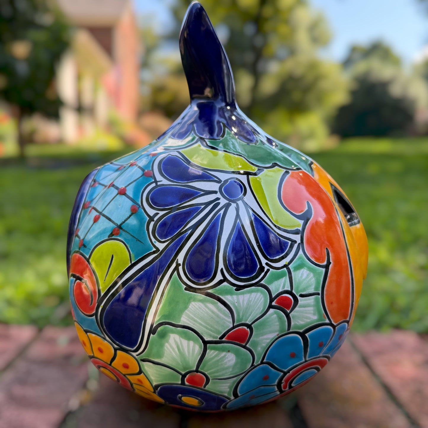 Talavera Pumpkin LG- Calabaza