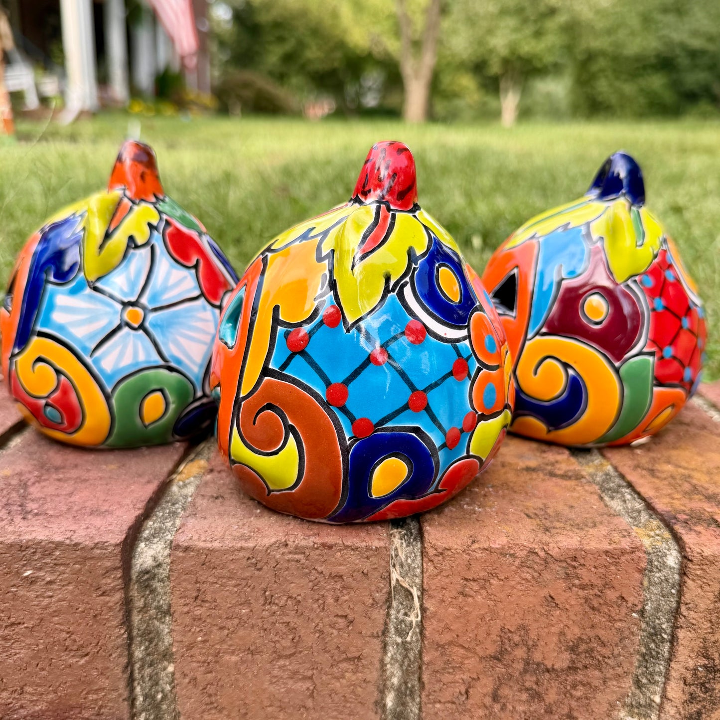 Talavera Pumpkin Set - Calabaza