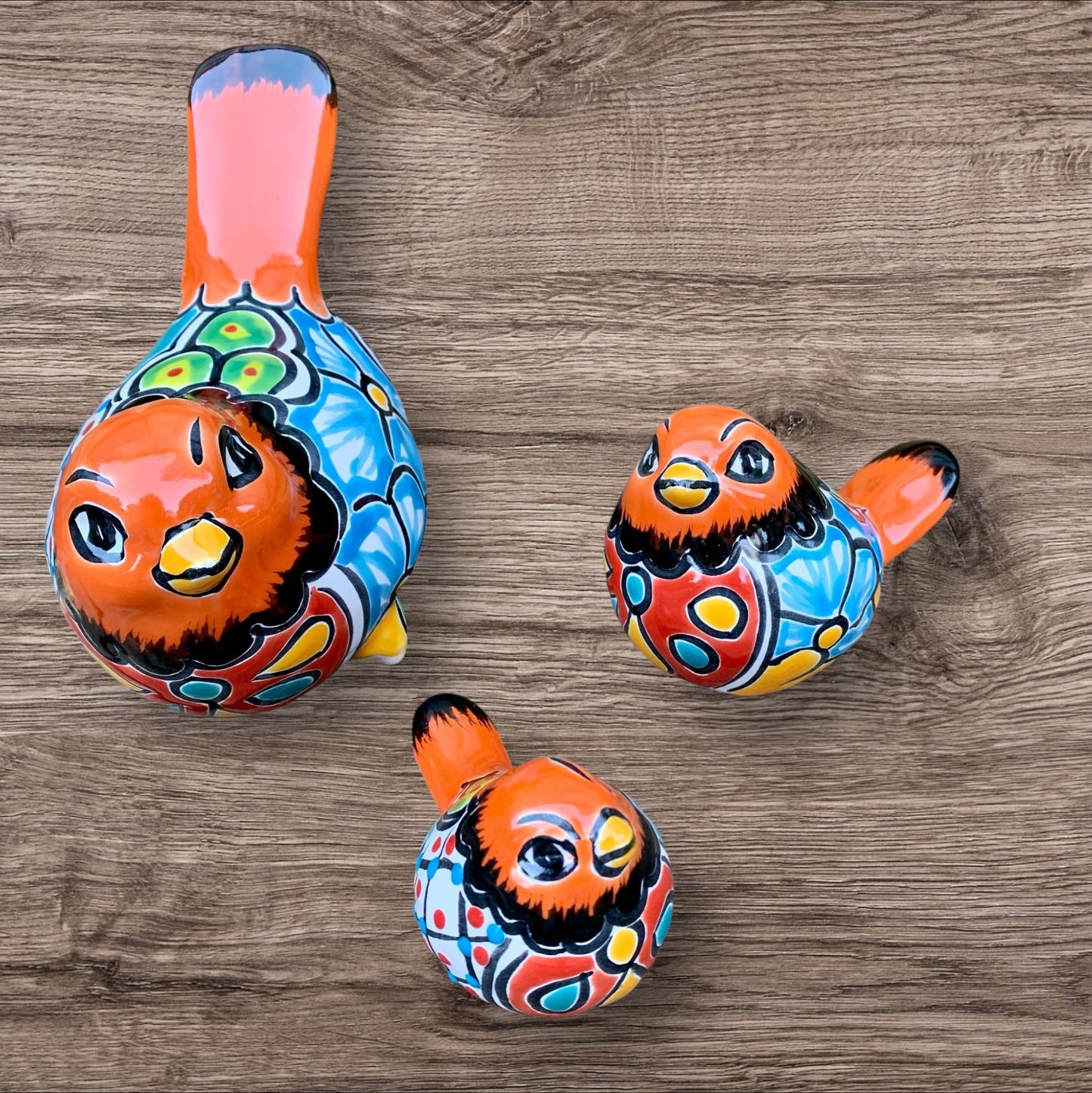 Talavera bird set
