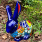 Talavera bunny rabbit figurine