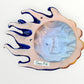 Mexican Talavera colorful Sun Grenudo Grande  Back