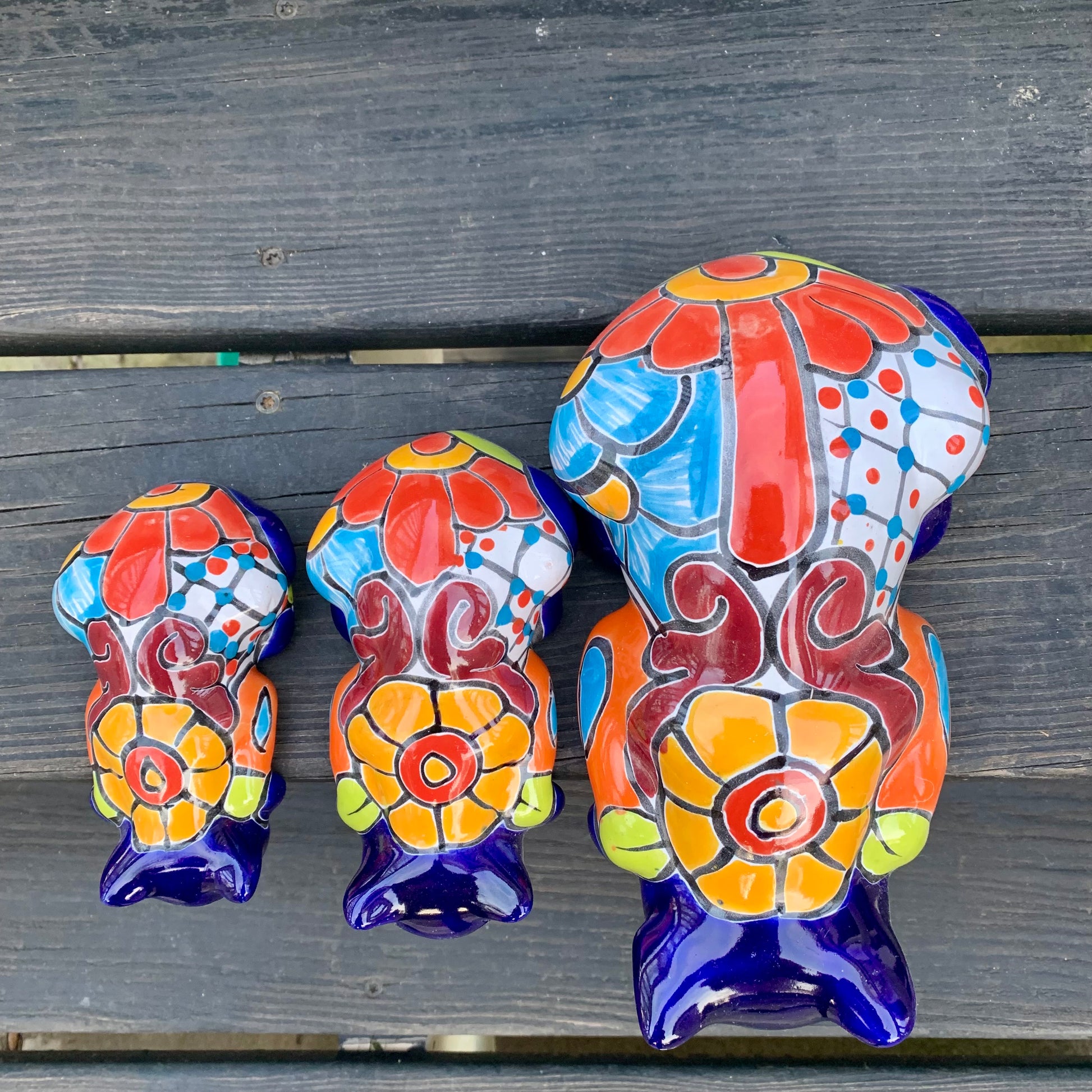 Talavera Pekin kitty set top