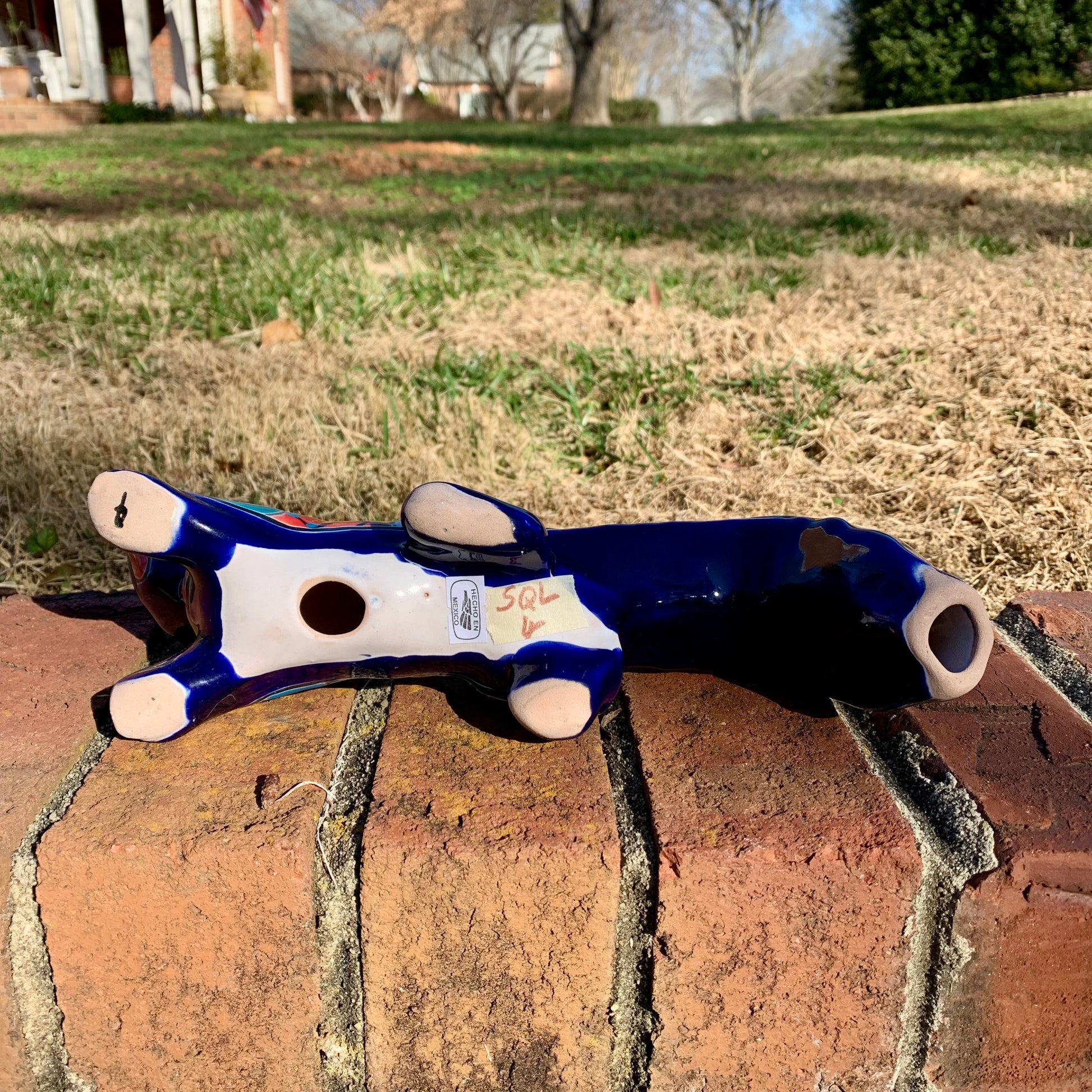 Talavera Pottery Squirrel Bottom