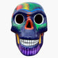 Colorful, Mexican sugar skull front view
