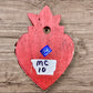 Milagros Heart Folk Art back