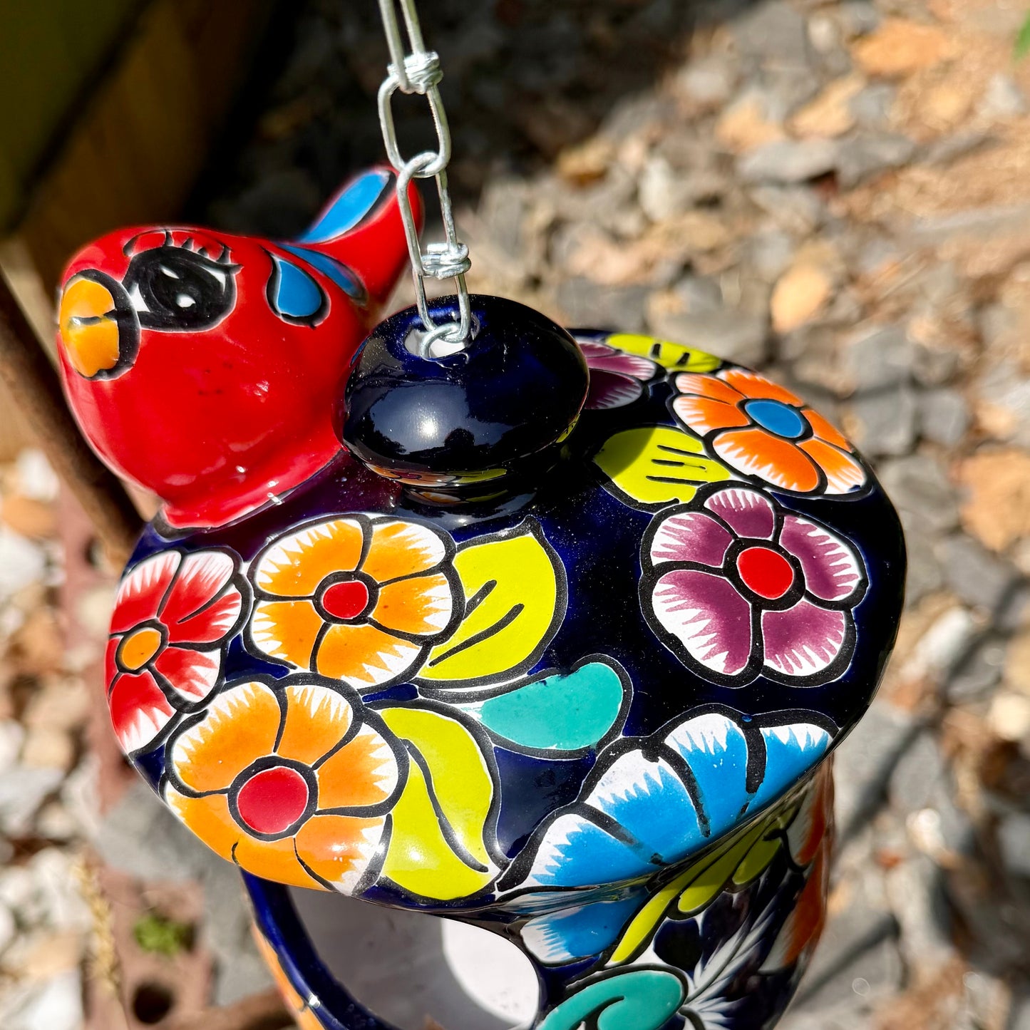 Talavera Pottery Bird House Cottage