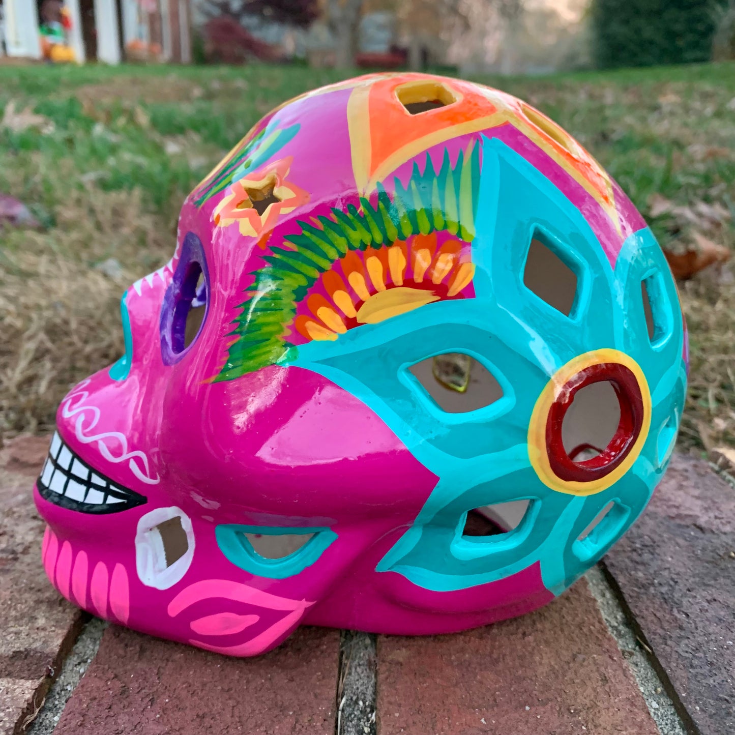 Mexican Sugar Skull side