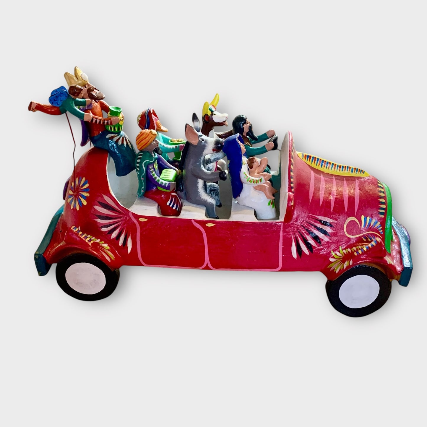 Ortega nativity car left side