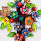 Oretage Family folk art cross center