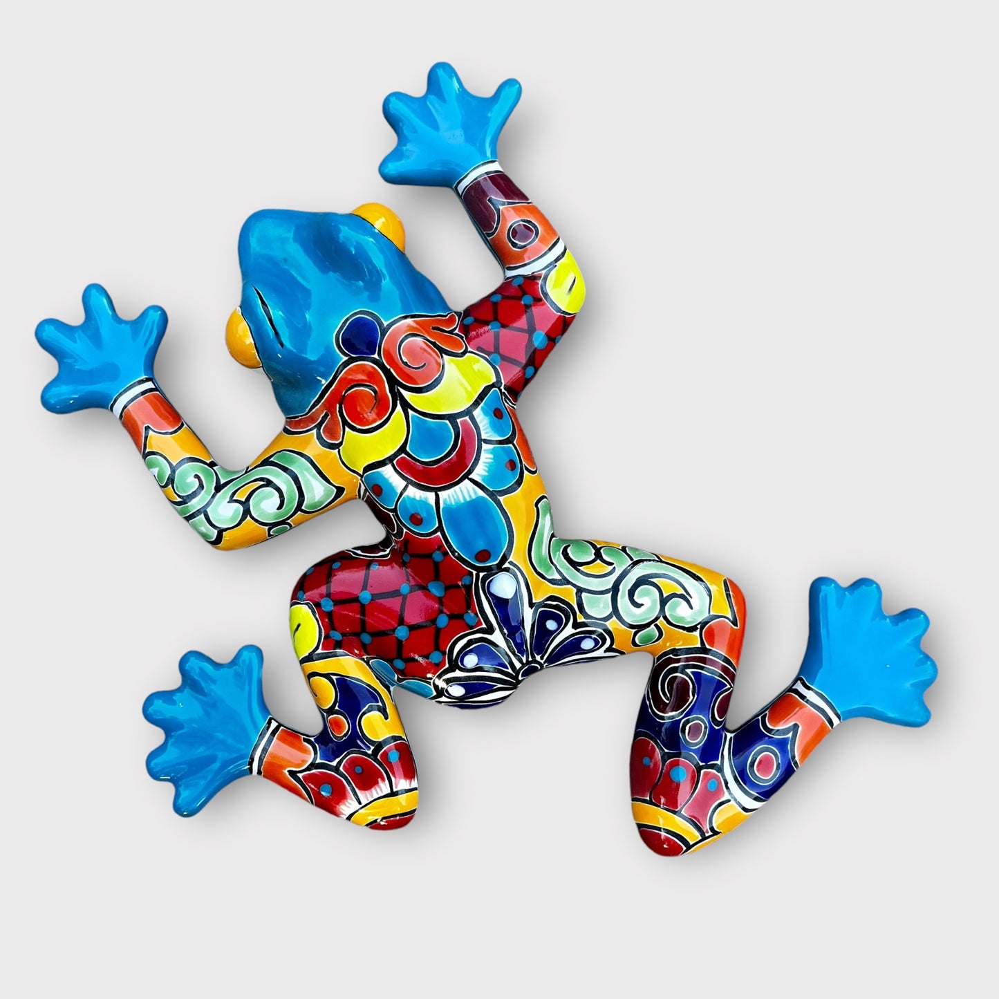 Mexican Talavera Walk Frog