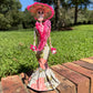 Floral Catrina Skeleton Doll 10.5”
