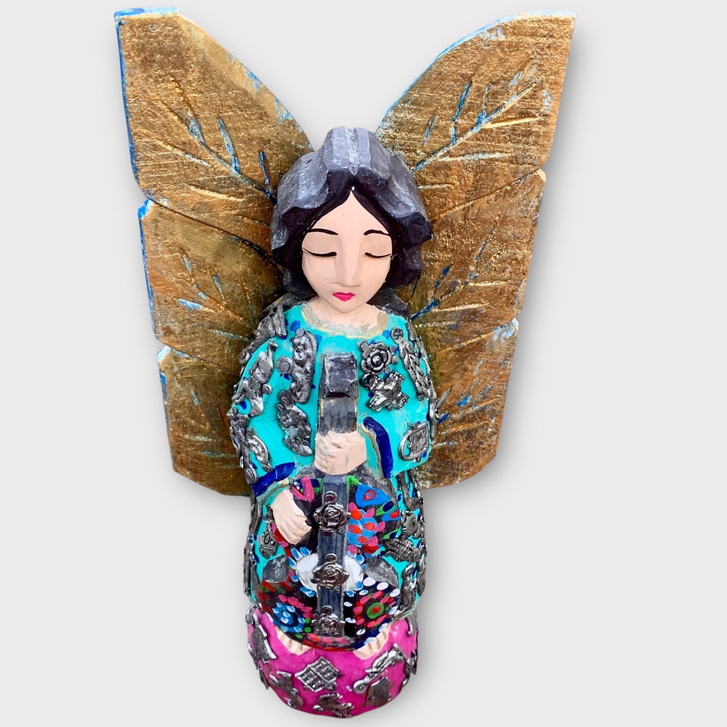 Milagros Angel With Guitar Top