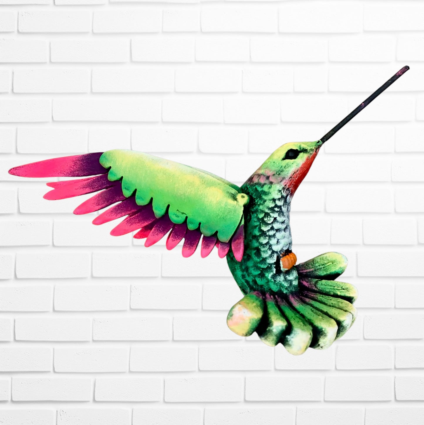 Single Hummingbird Wall Sculptures