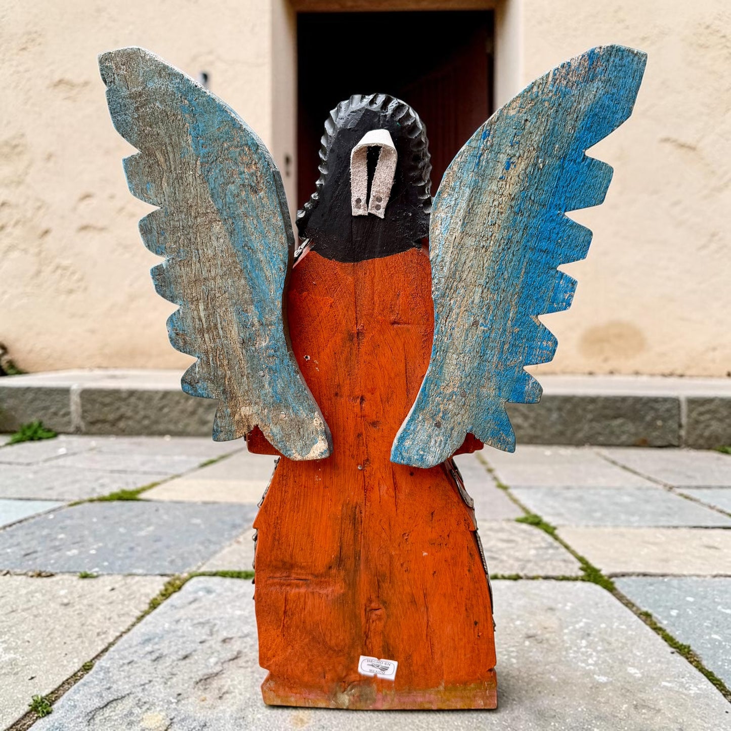 Milagros Guardian Angel Holding Scroll