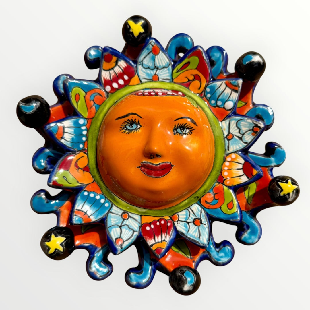 Talavera Wall Sun Planets
