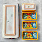 Talavera pottery sectional serving dish rectangle Bottom