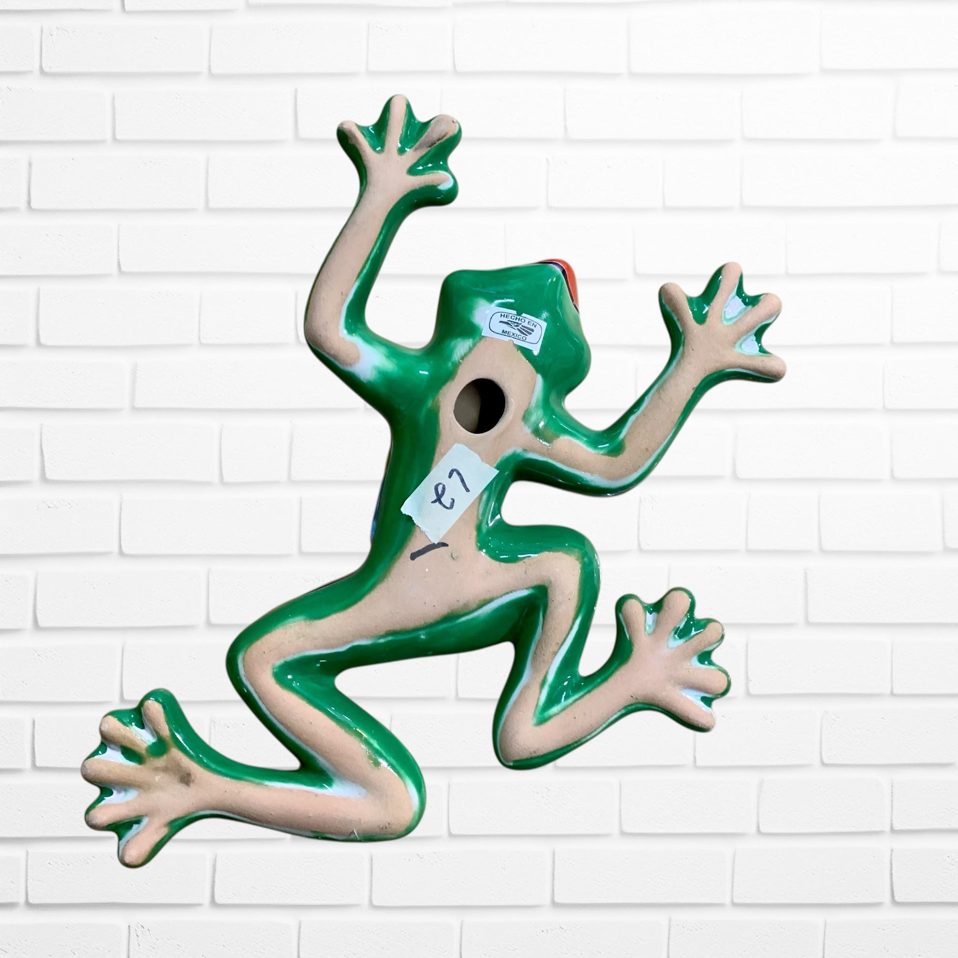 Talavera wall frog Lucy Bottom