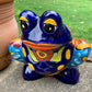 Talavera frog planting pot