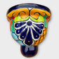 Talavera Jardiniere Wall Pot  Azul three