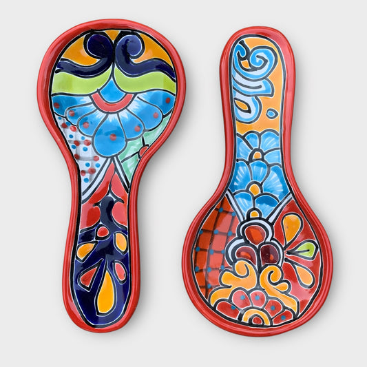Talavera Spoon Rest Set