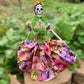 Big Dress Catrina Skelton Doll