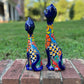 Talavera kitten cat set right side