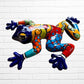 Right side view of Mexican Talavera walk frog