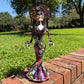 Floral Catrina Skeleton Doll 14”
