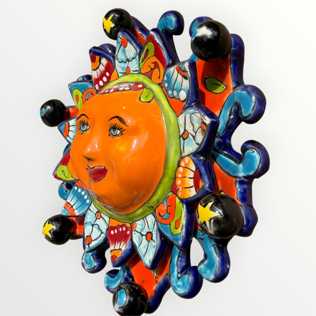 Talavera Wall Sun Planets