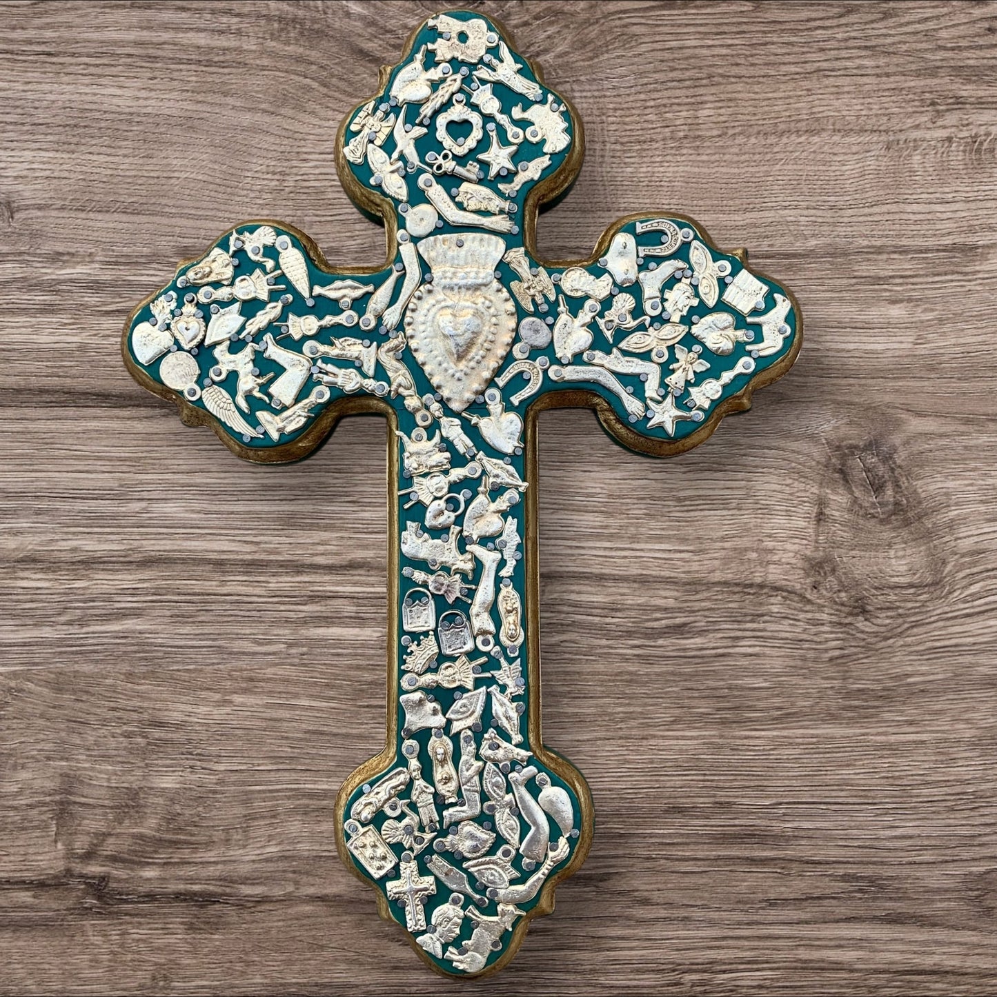 Milagros Wood Cross 14”