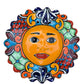 Mexican Talavera Sun Face