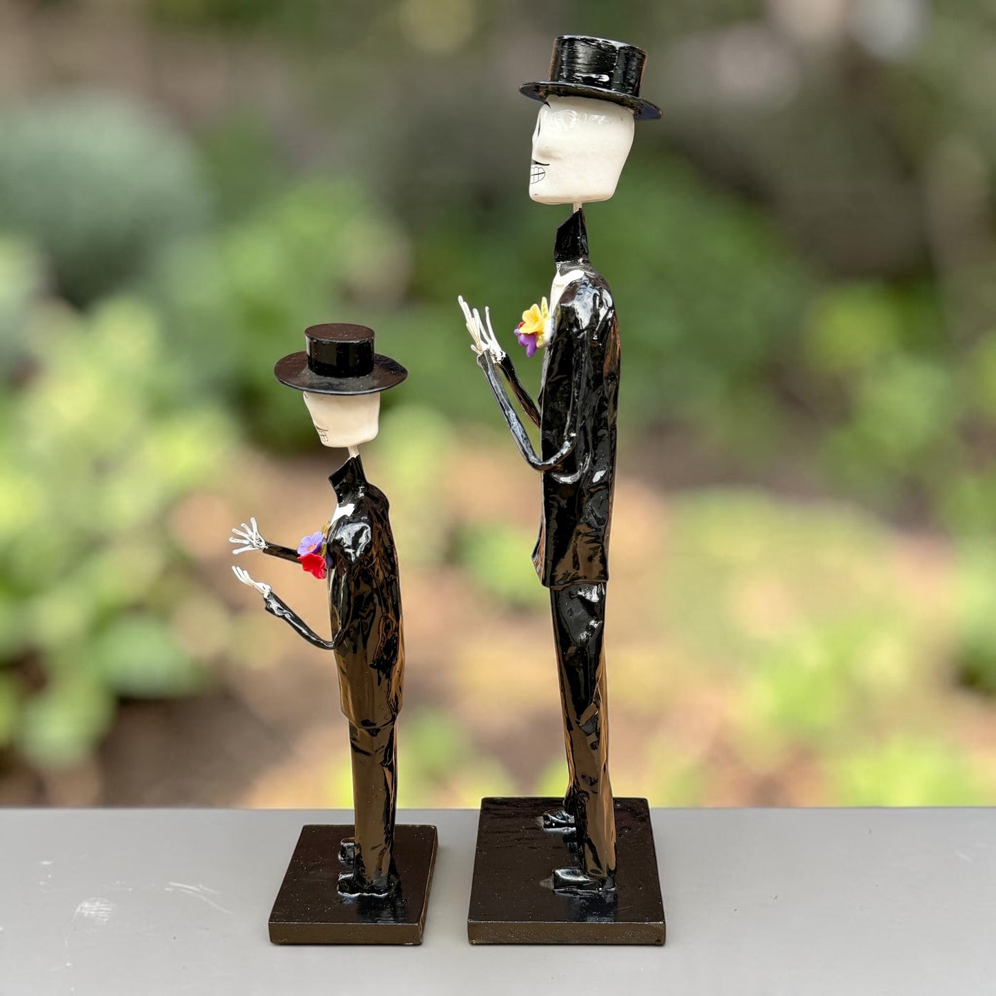 Paper Mâché Catrina Tuxedo Man