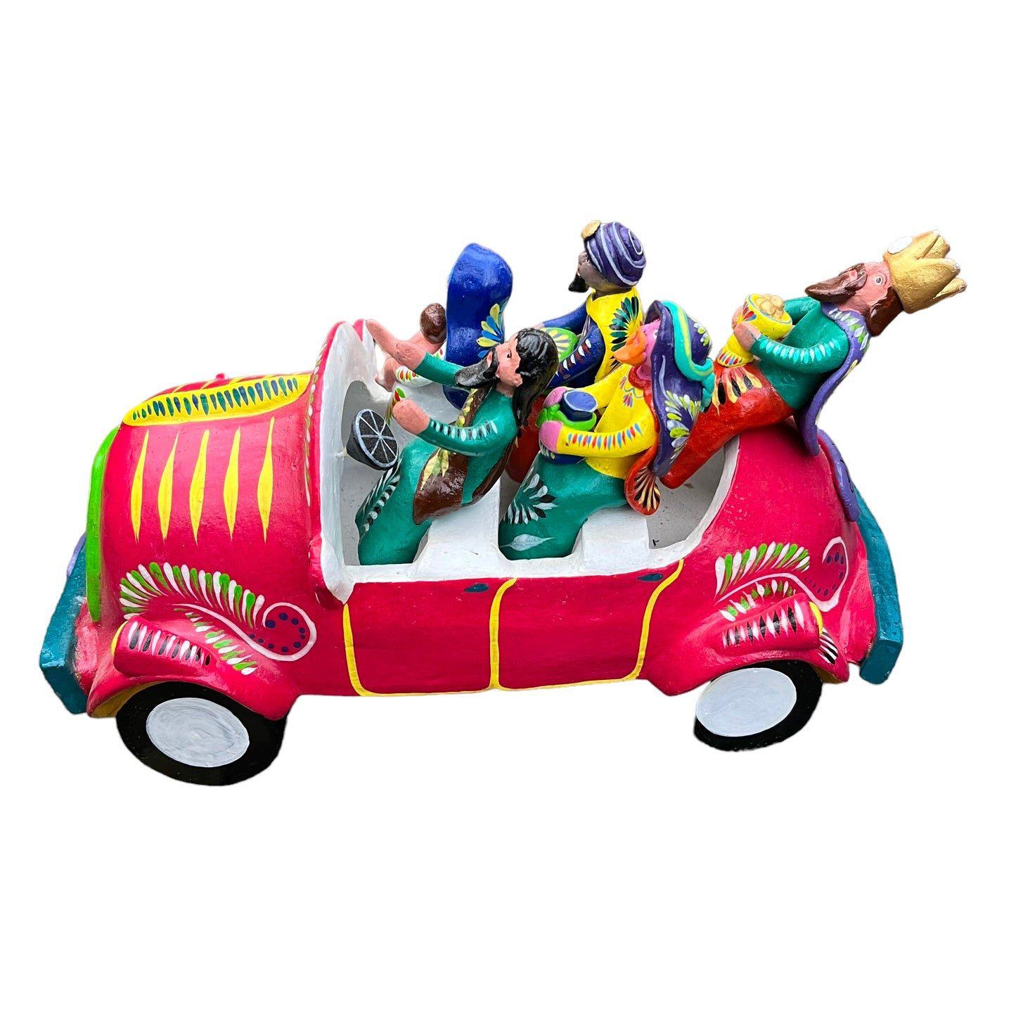 Ortega Folk Art Nativity Car Side