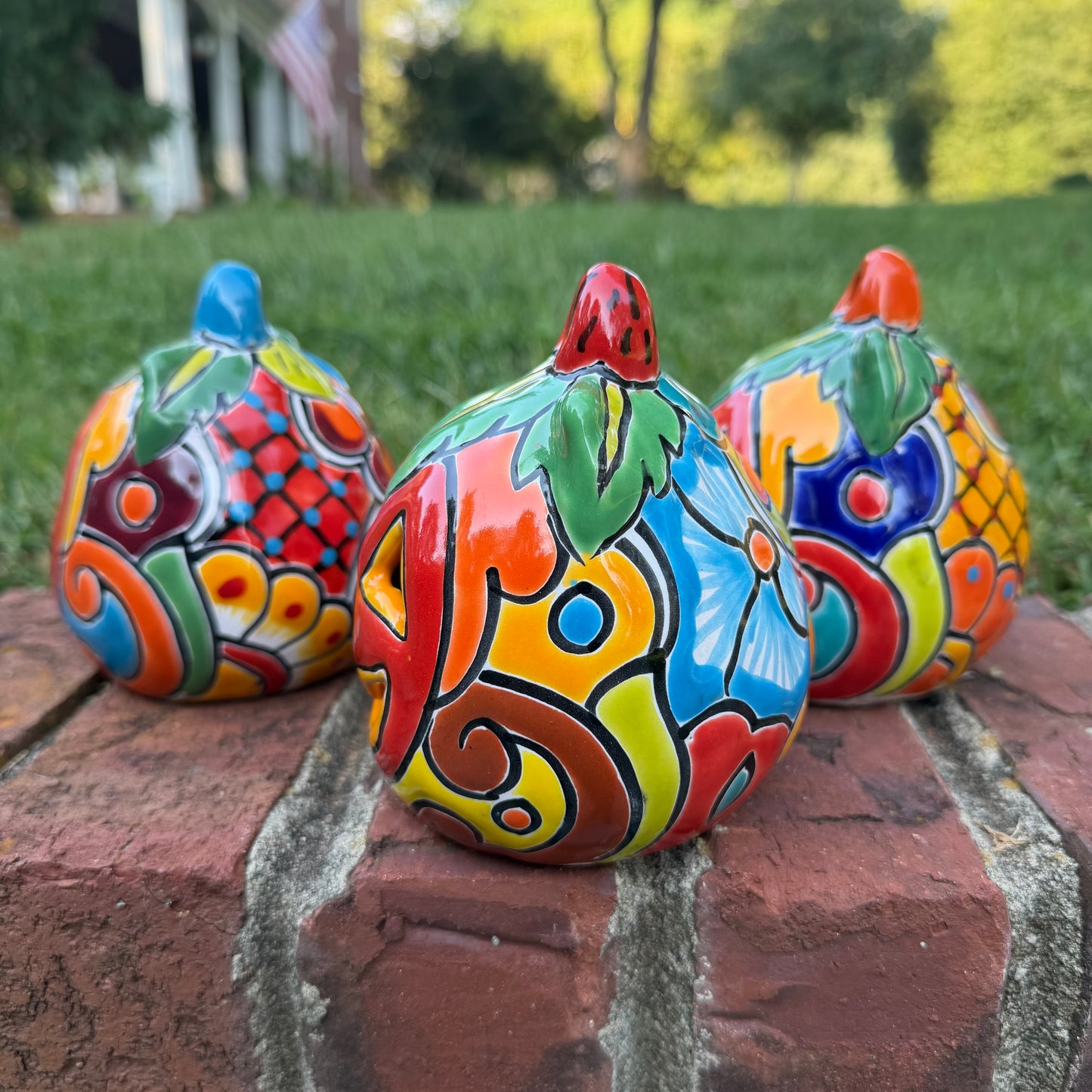 Talavera Pumpkin Set - Calabaza