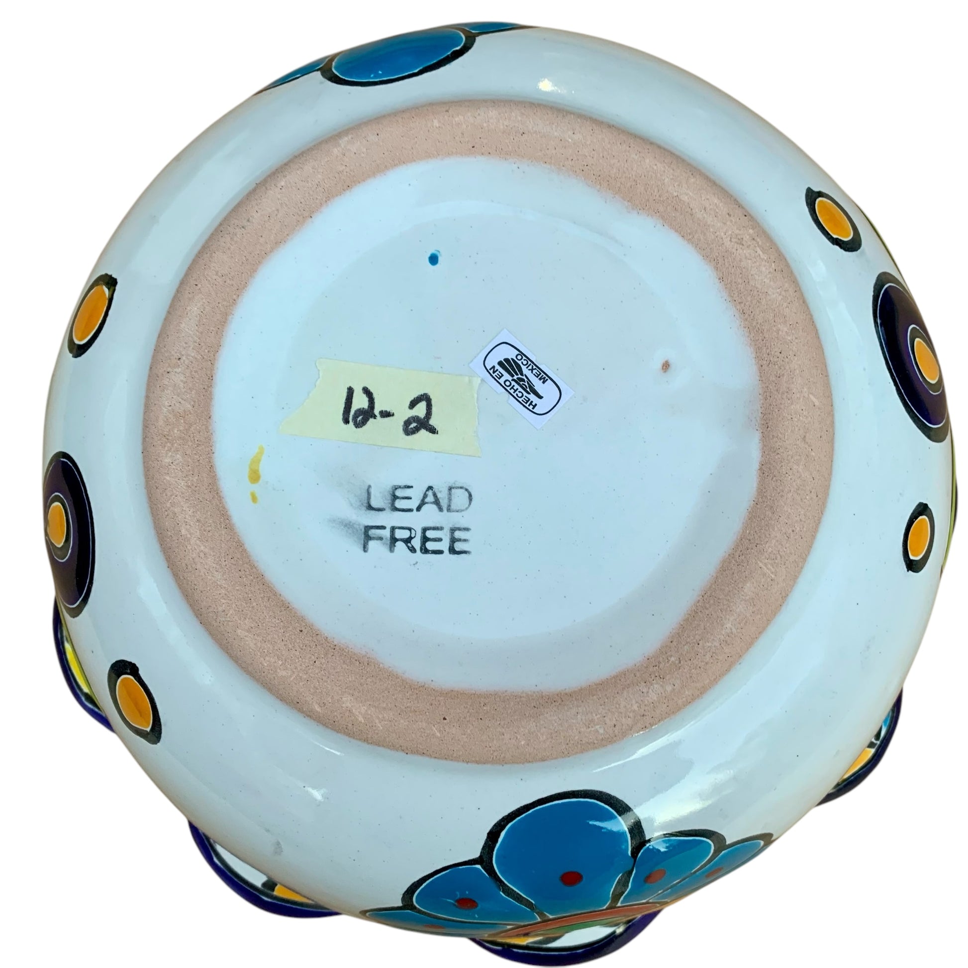 Talavera Salad Bowl grande bottom