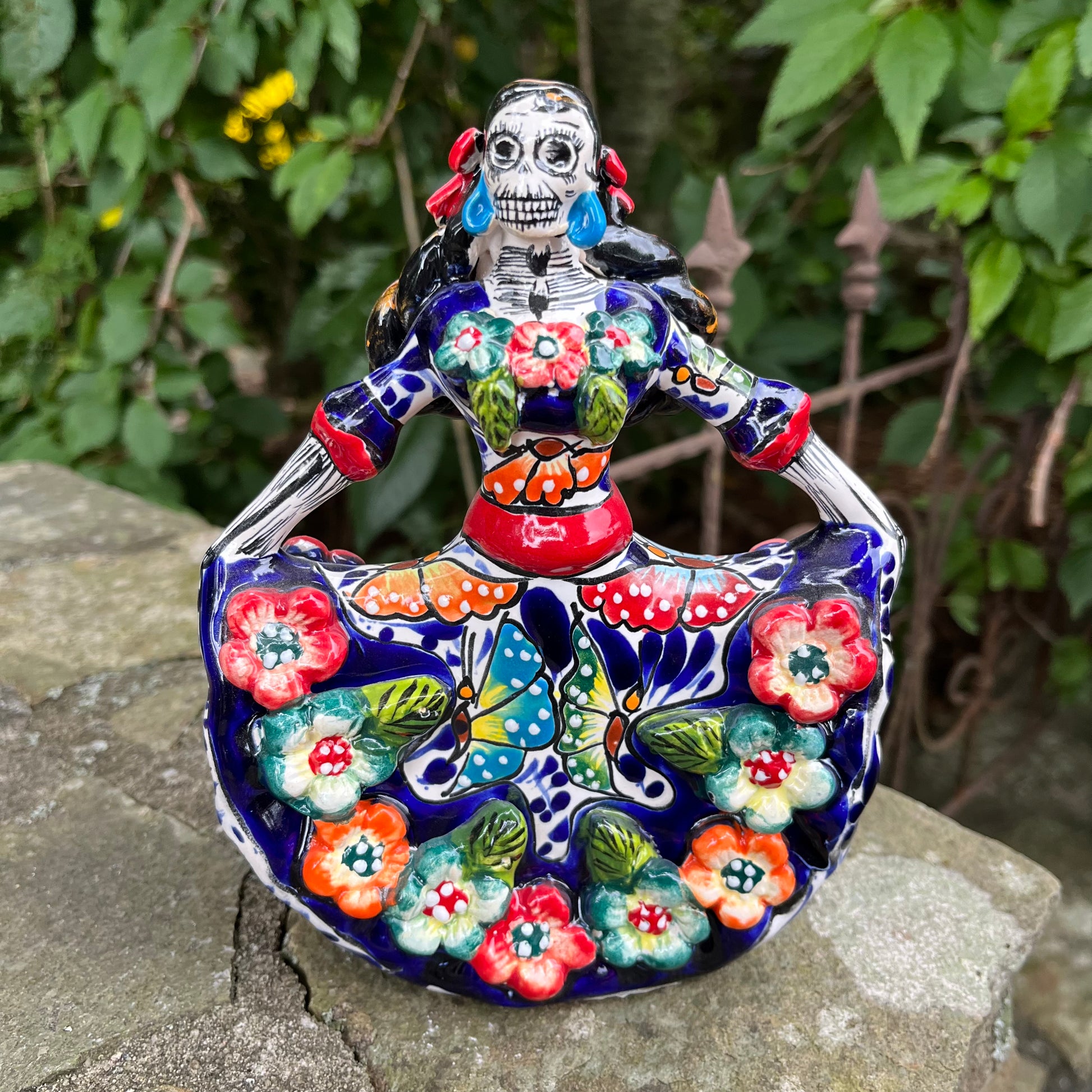 Mexican Talavera Ballerina Catrina