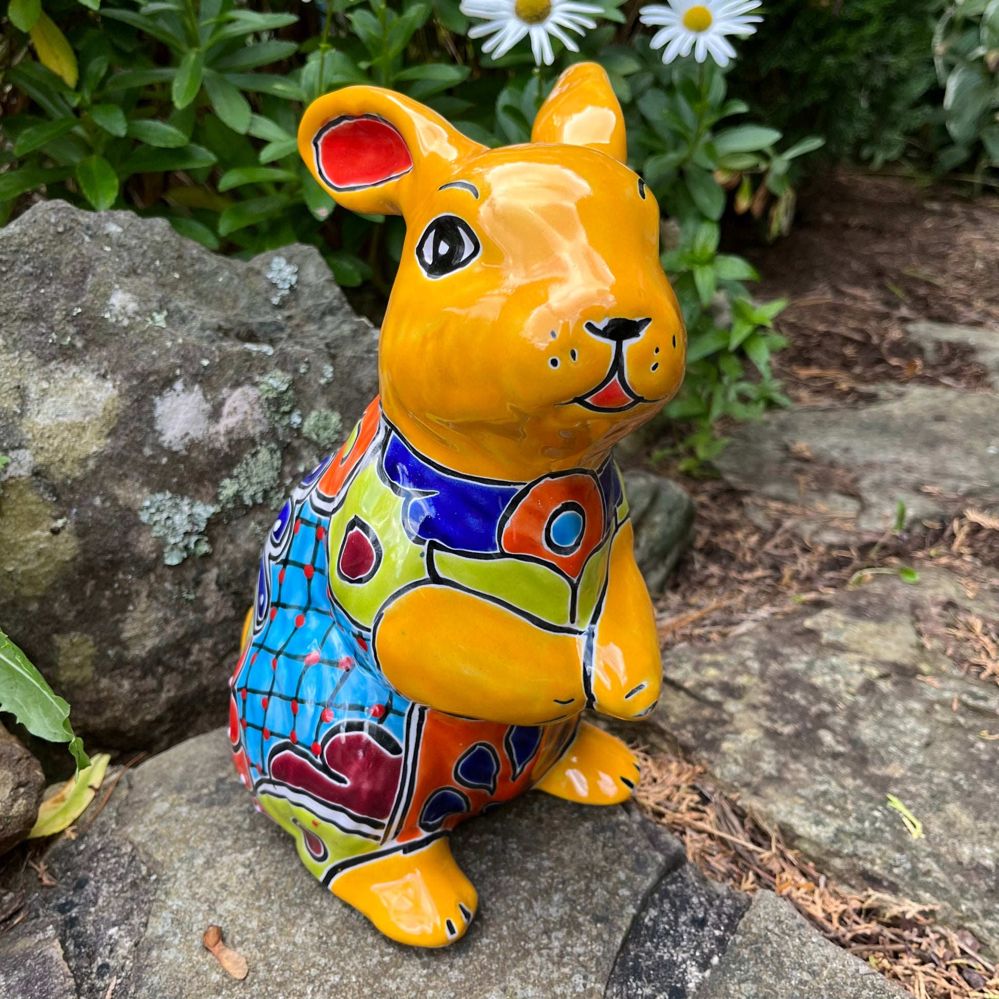 Mexican Talavera Bunny rabbit 