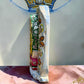 Milagros Guadalupe with Halo and Monarch Butterflies