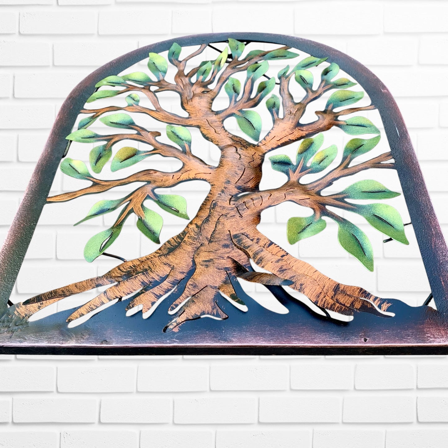 Metal Crafted Tree of Life Mediano