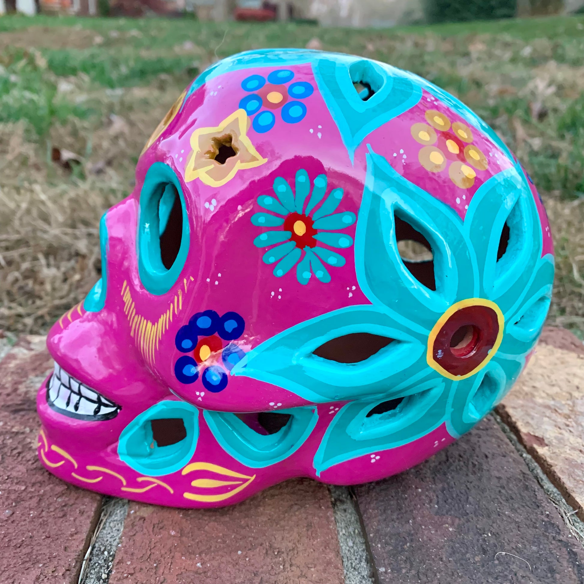 Mexican Sugar Skull side