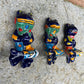 Mexican TAlavera Dancing Silly Frog  side