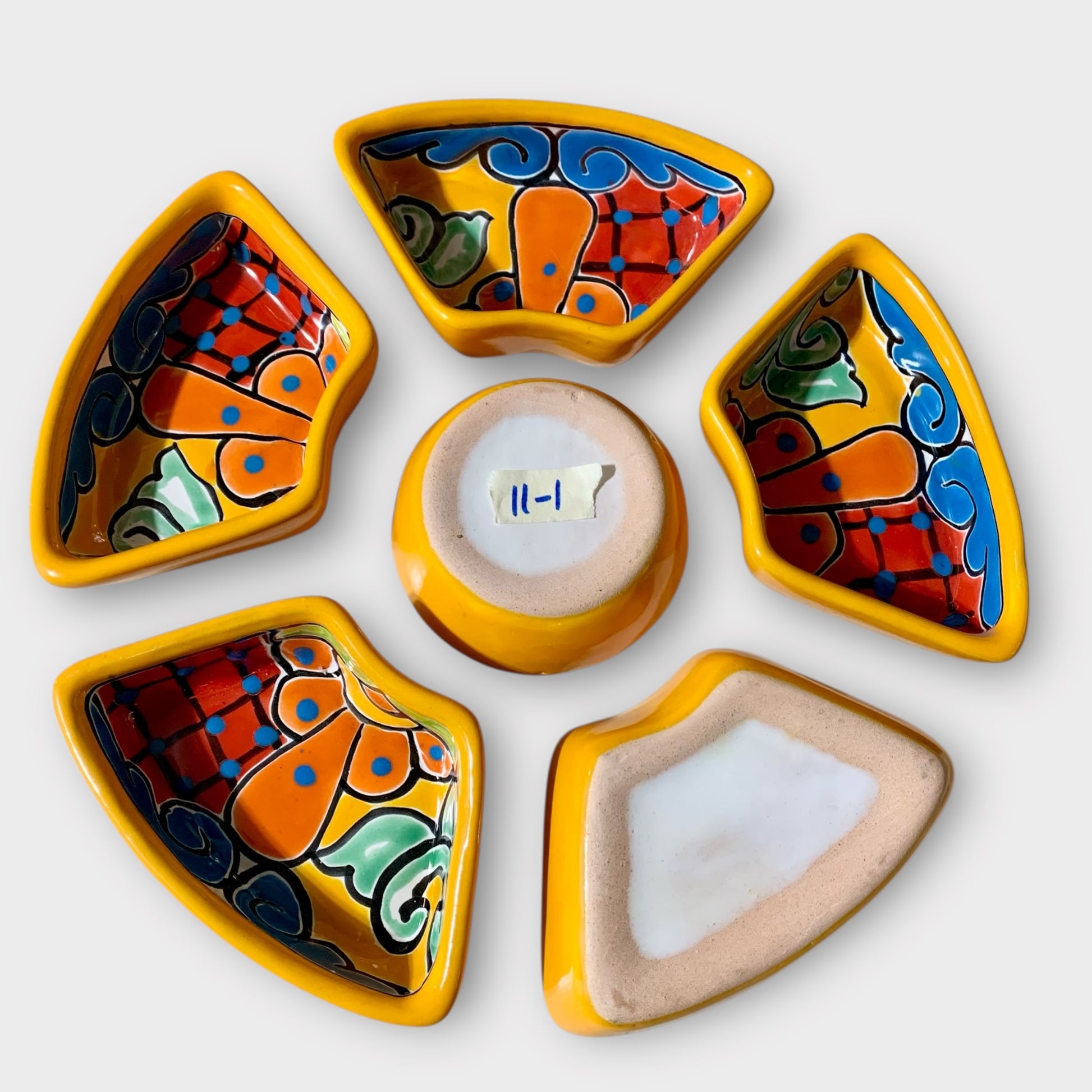 Talavera Redondo Sectional Serving Piece Sections