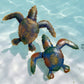 Metal Sea Turtle Set