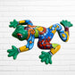 Talavera wall frog Lucy Side