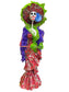 Paper Mache Mexican Catrina Doll  four