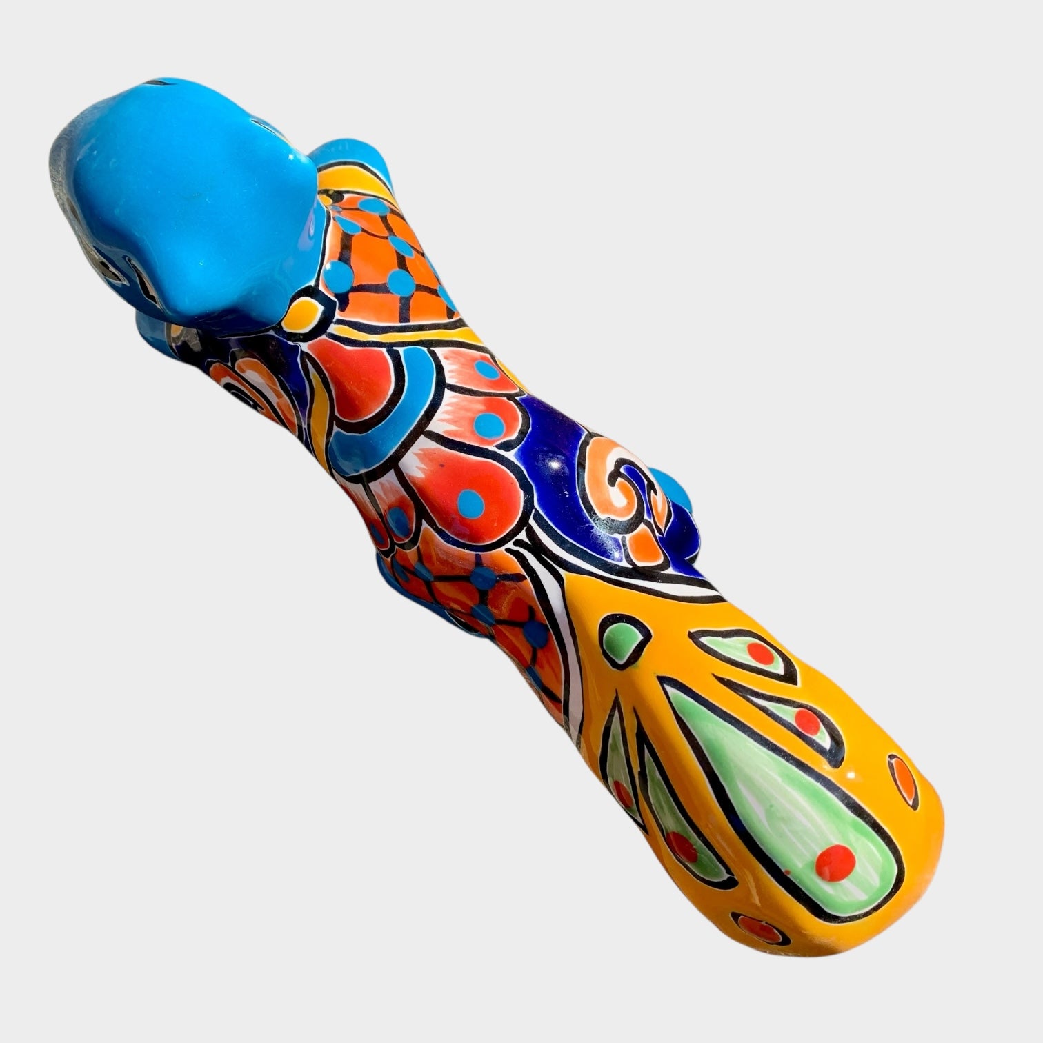 Talavera Pottery Squirrel Top