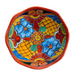 Mexican Talavera Nesting bowl set Orange large bowl