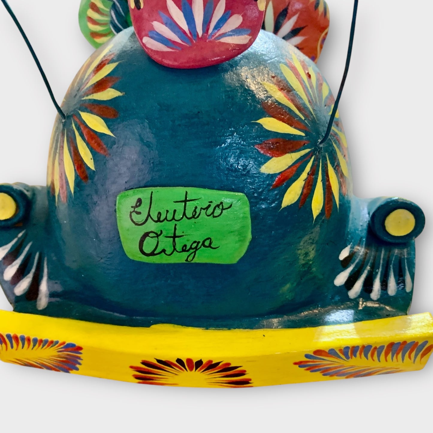 Ortega nativity car back signature 